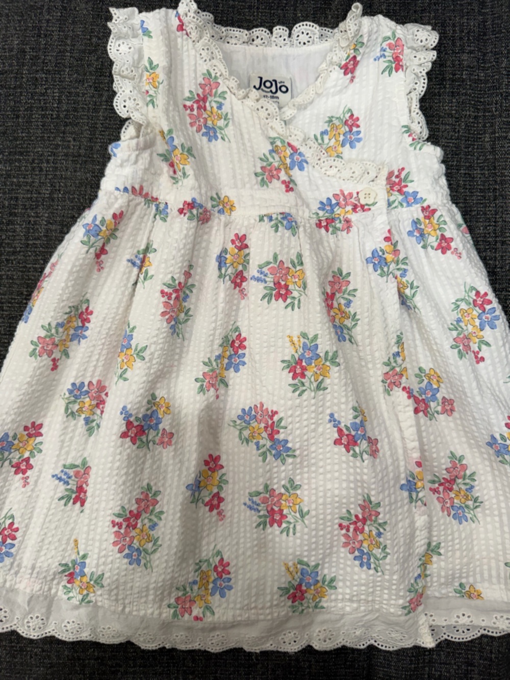 Jojo Dress with Floral Blooms